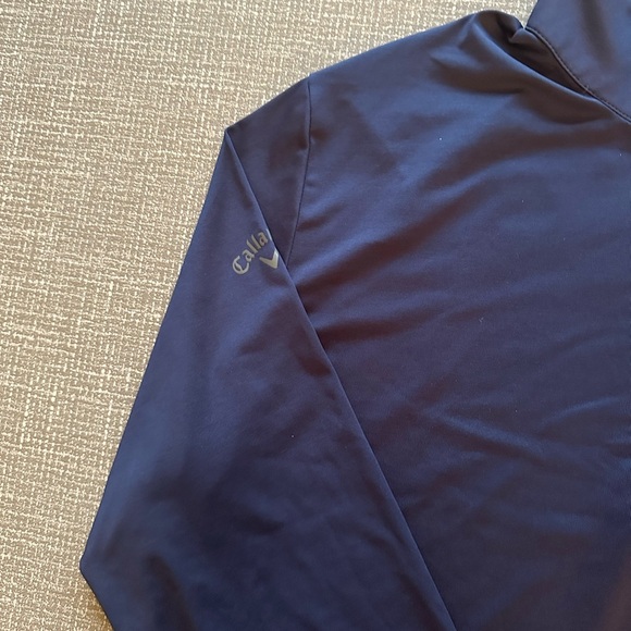 Callaway Men’s Swing Tech Weather Series Half Zip long sleeve Shirt Size Medium - Picture 6 of 12